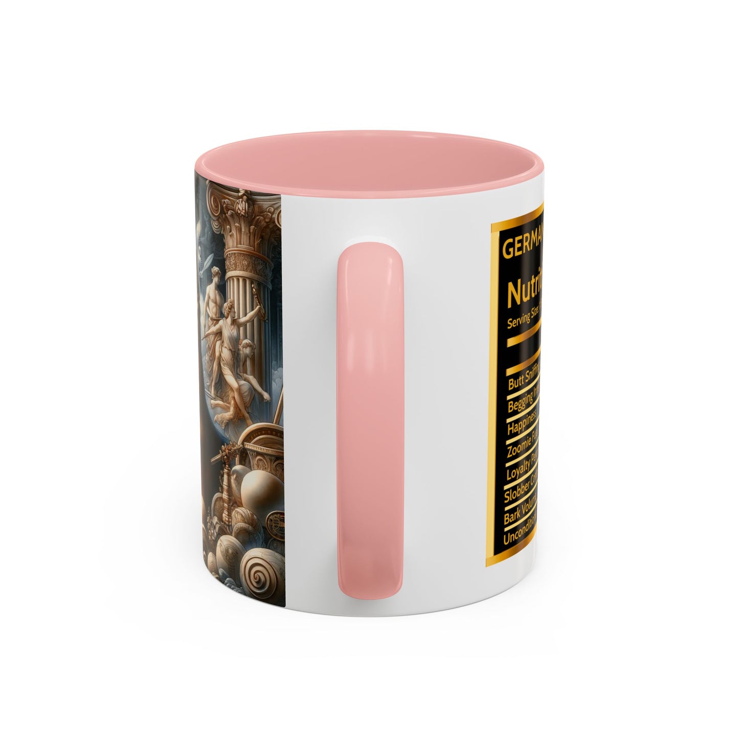 Neo-classicism and dreamy fantasy German Shepherd Coffee Mug