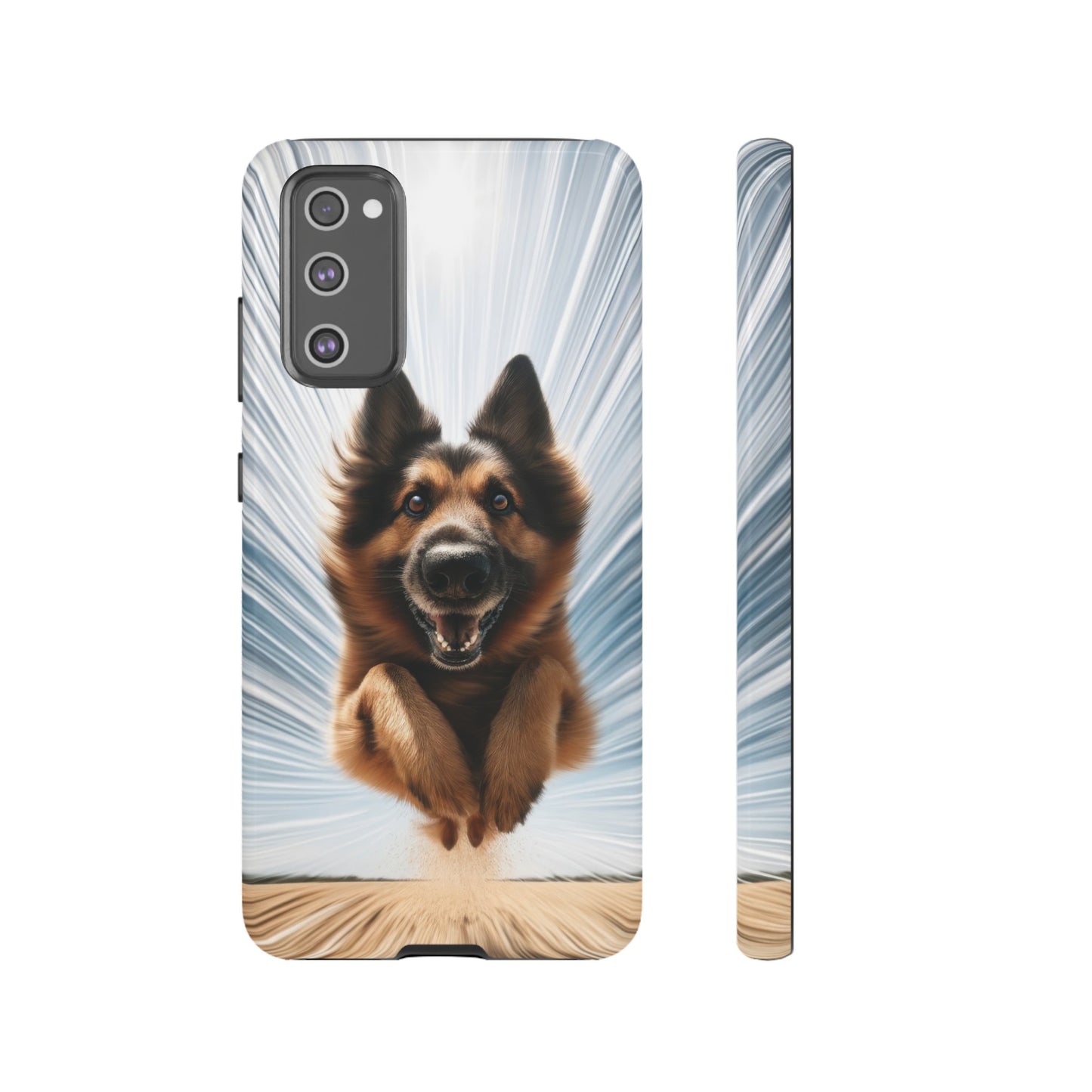 Motion blur German Shepherd Phone Case