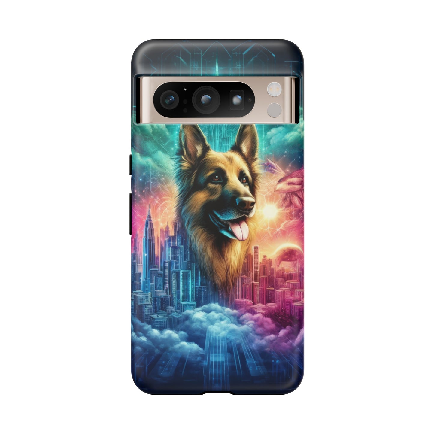 Dreamy fantasy German Shepherd Phone Case