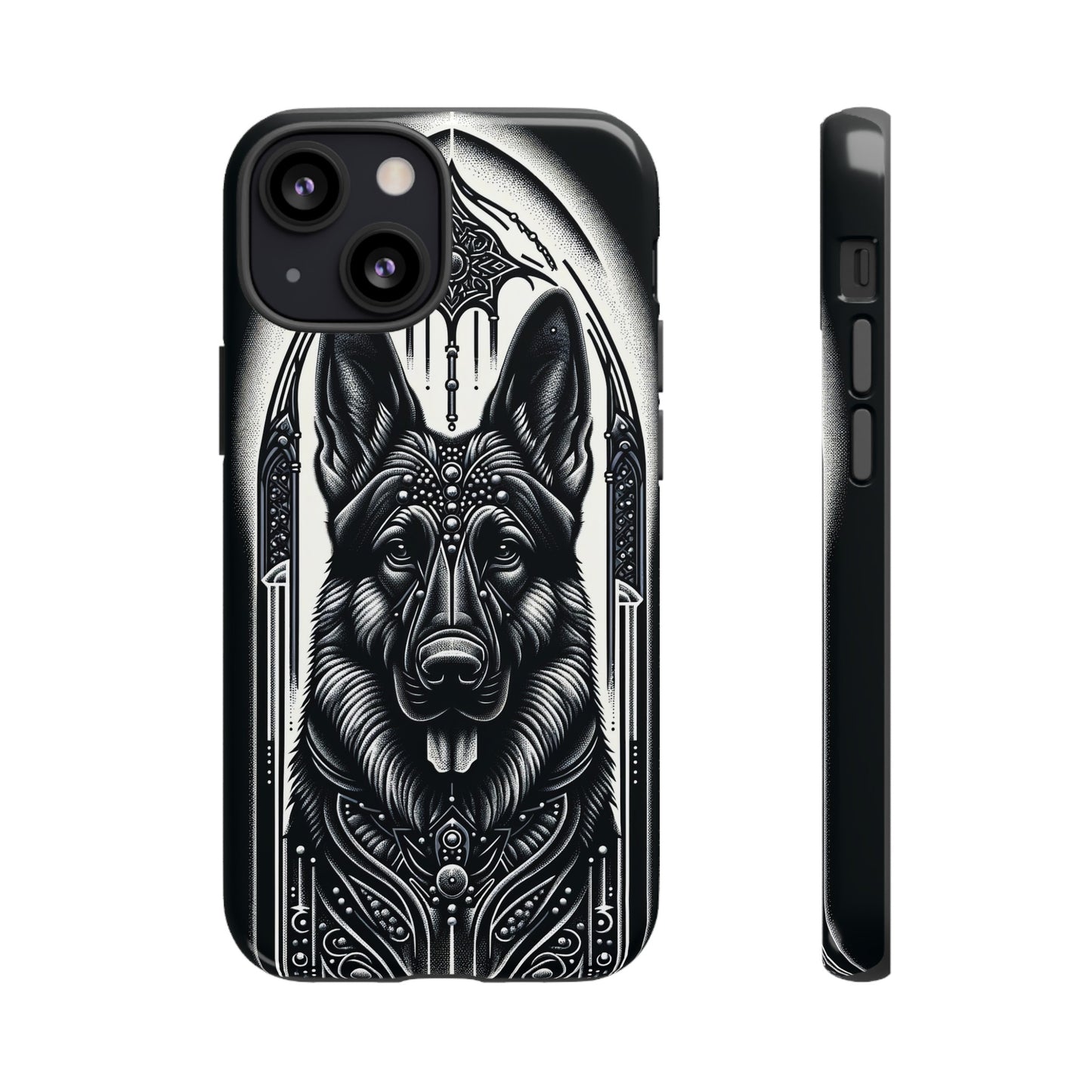 Futuristic German Shepherd Phone Case