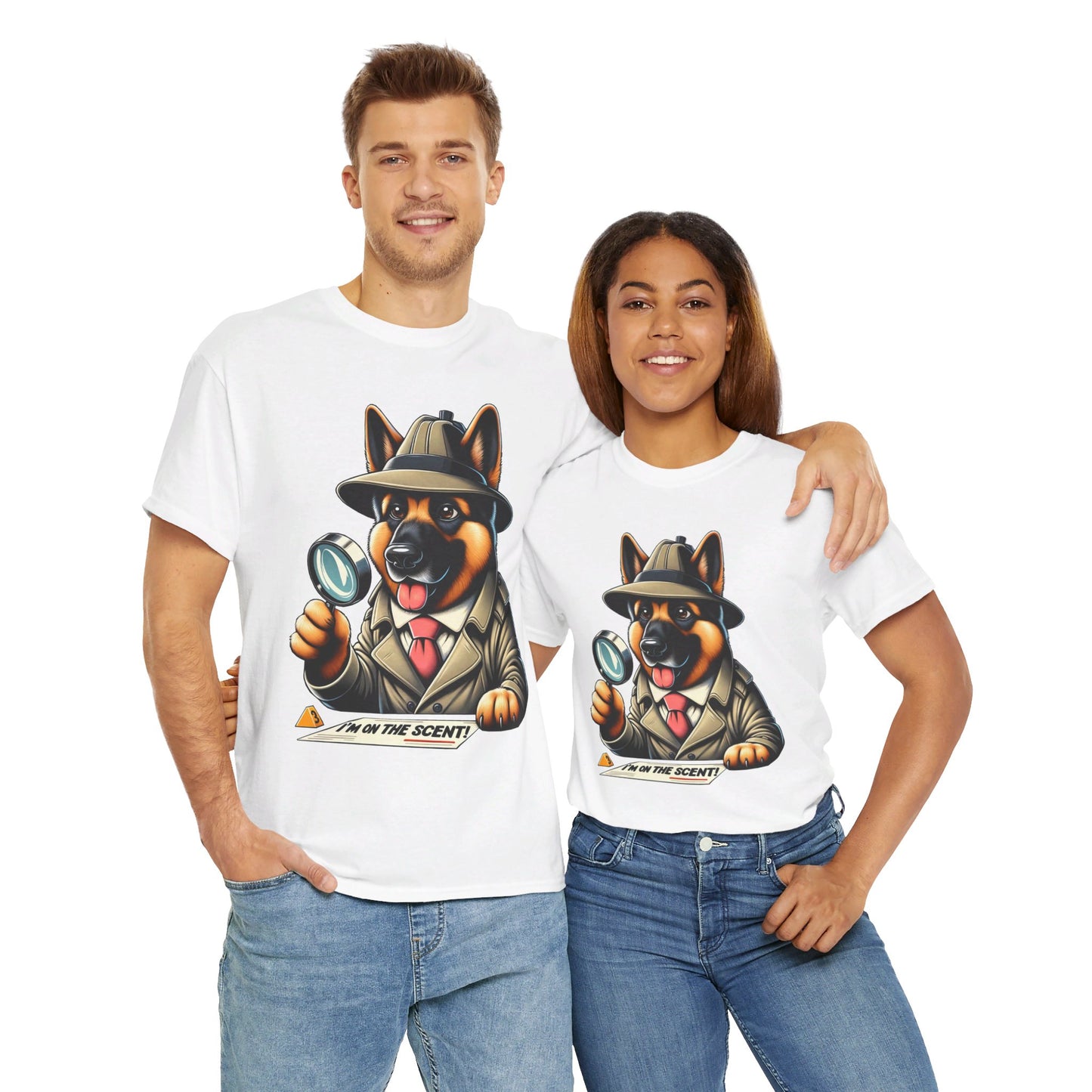 I'm on the Scent T-Shirt (13 colors) (German Shepherd)