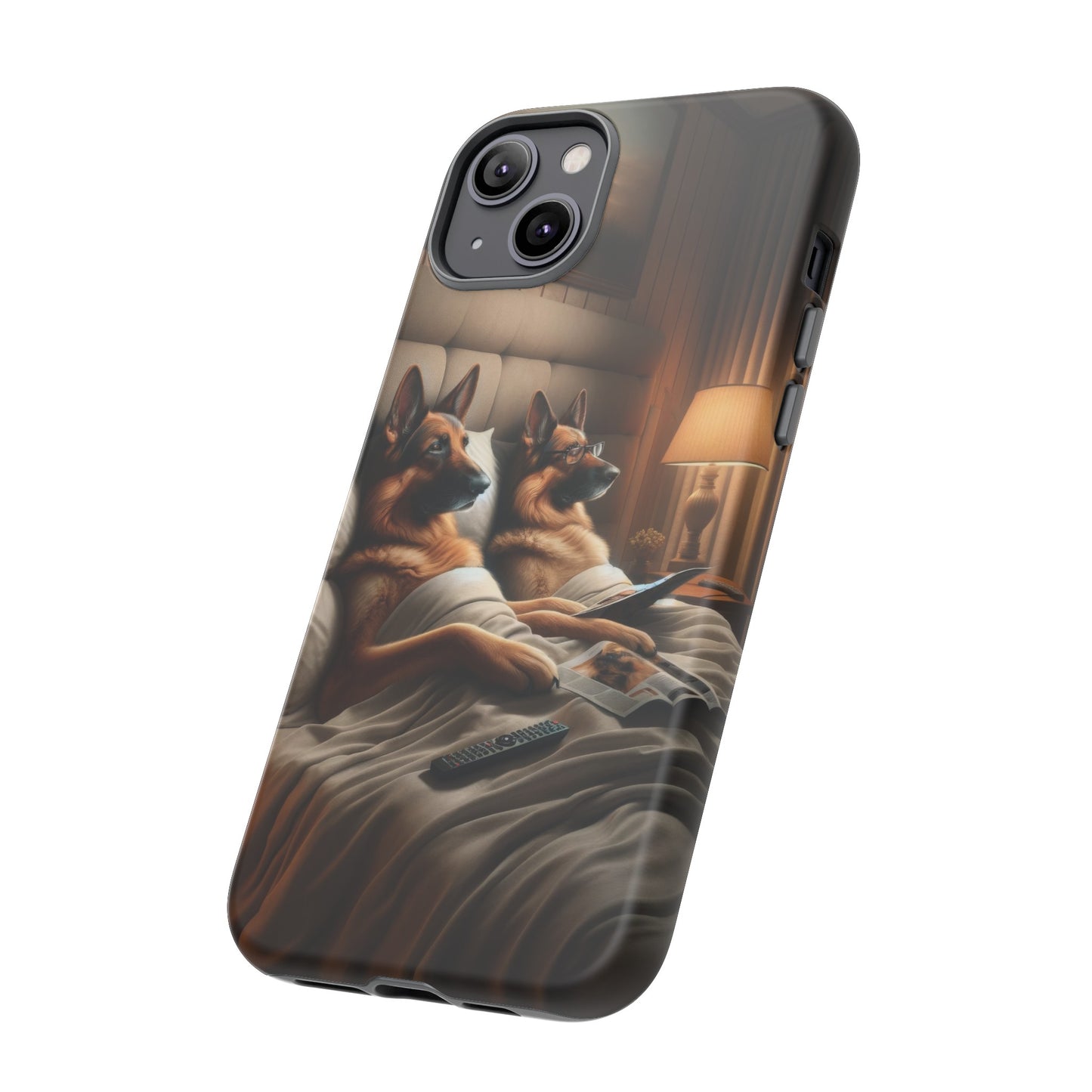 Sleeping German Shepherds Tough Phone Case