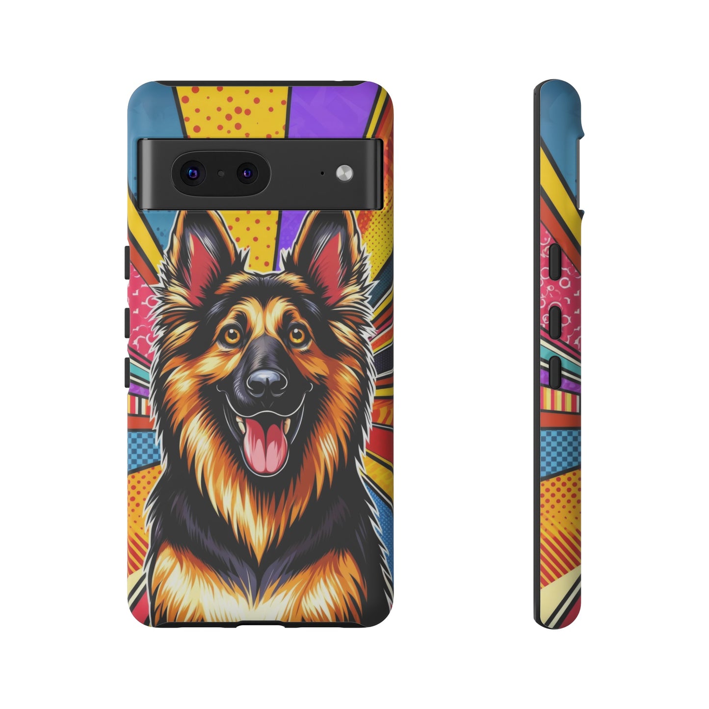 Anime style German Shepherd Phone Case