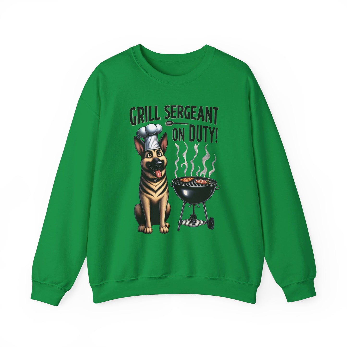 Grill Sergant Sweatshirt (10 colors) (German Shepherd)