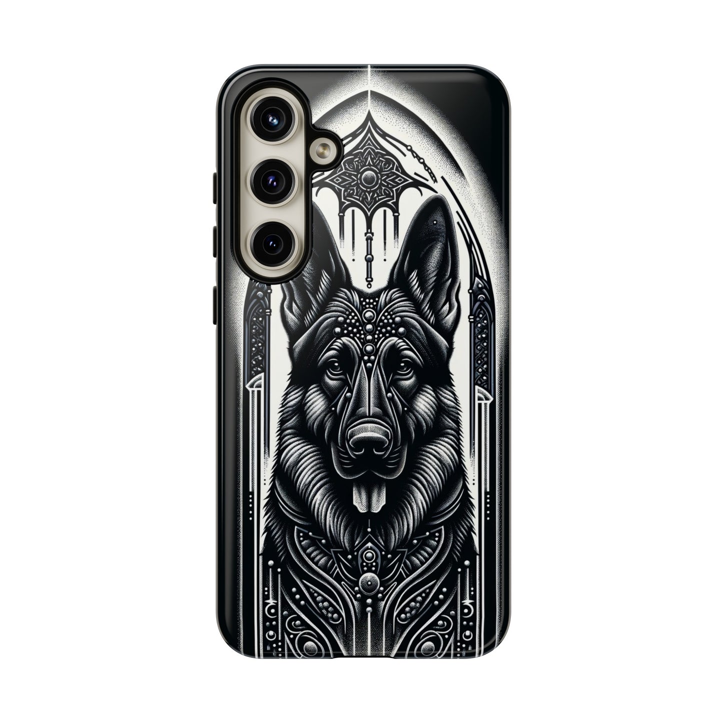 Futuristic German Shepherd Phone Case