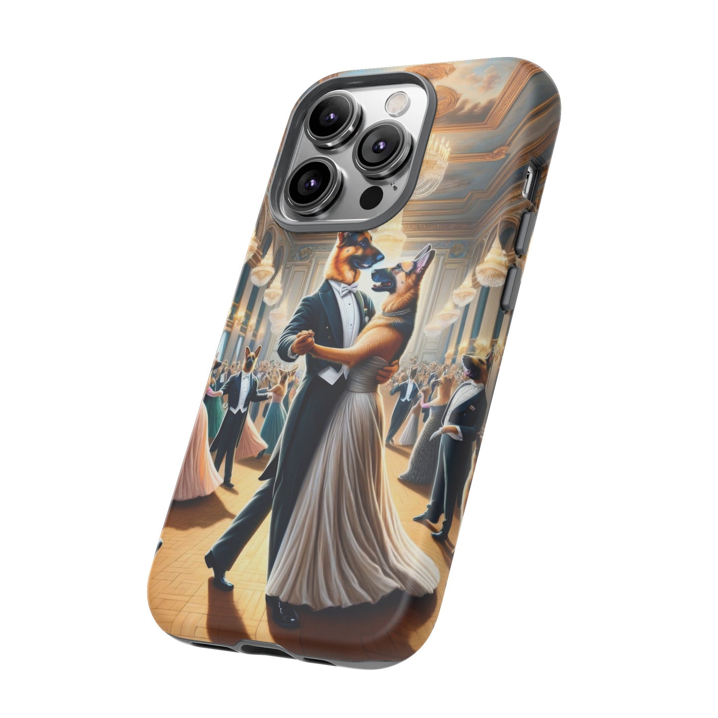 Dancing German Shepherds Tough Phone Case