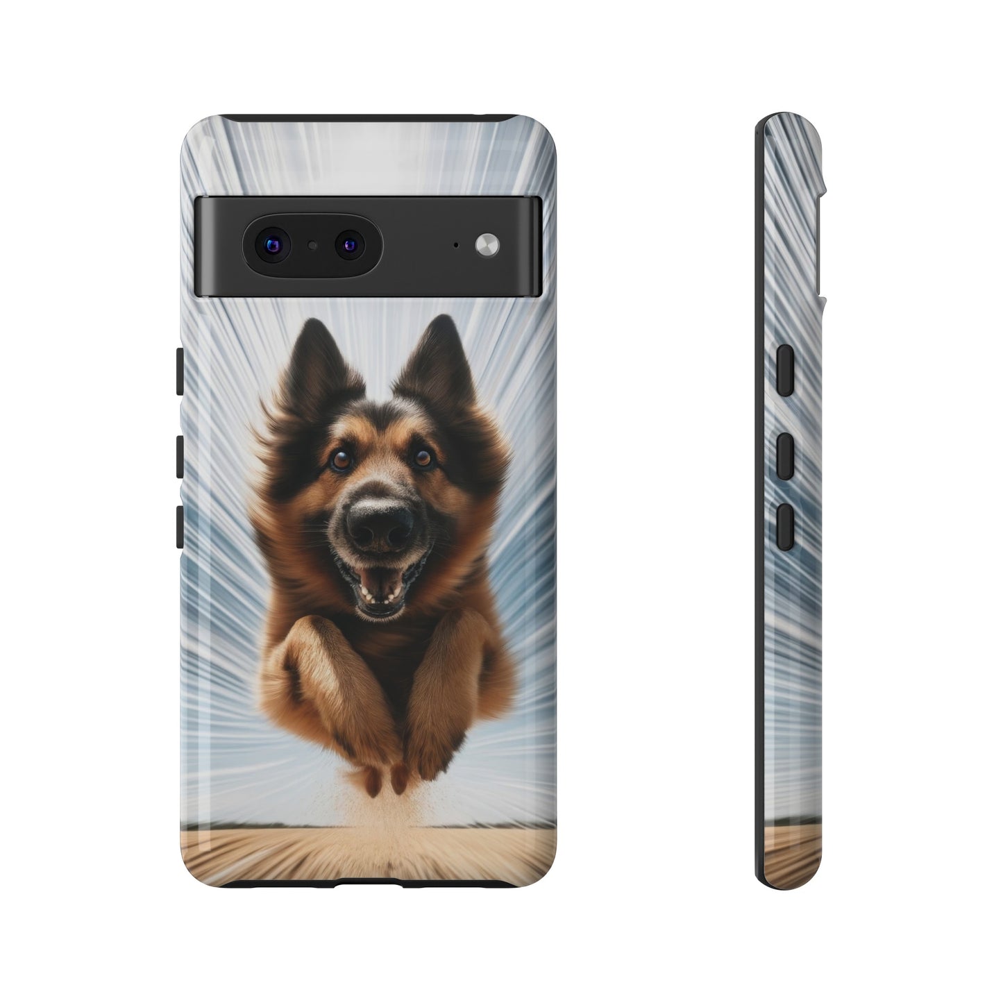 Motion blur German Shepherd Phone Case