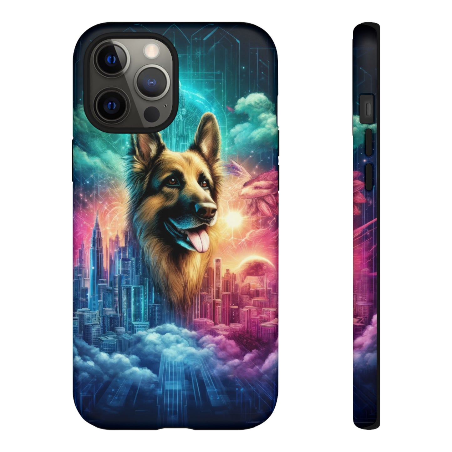 Dreamy fantasy German Shepherd Phone Case