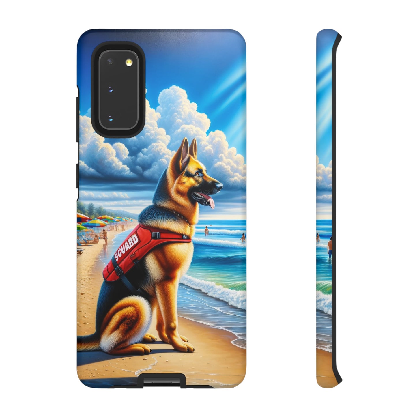 German Shepherd Lifeguard Phone Case
