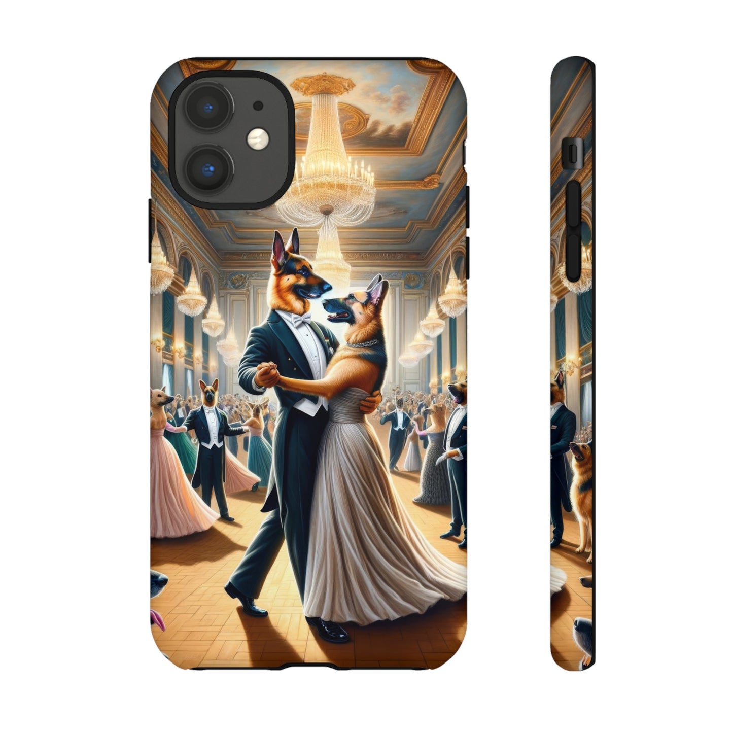 Dancing German Shepherds Tough Phone Case