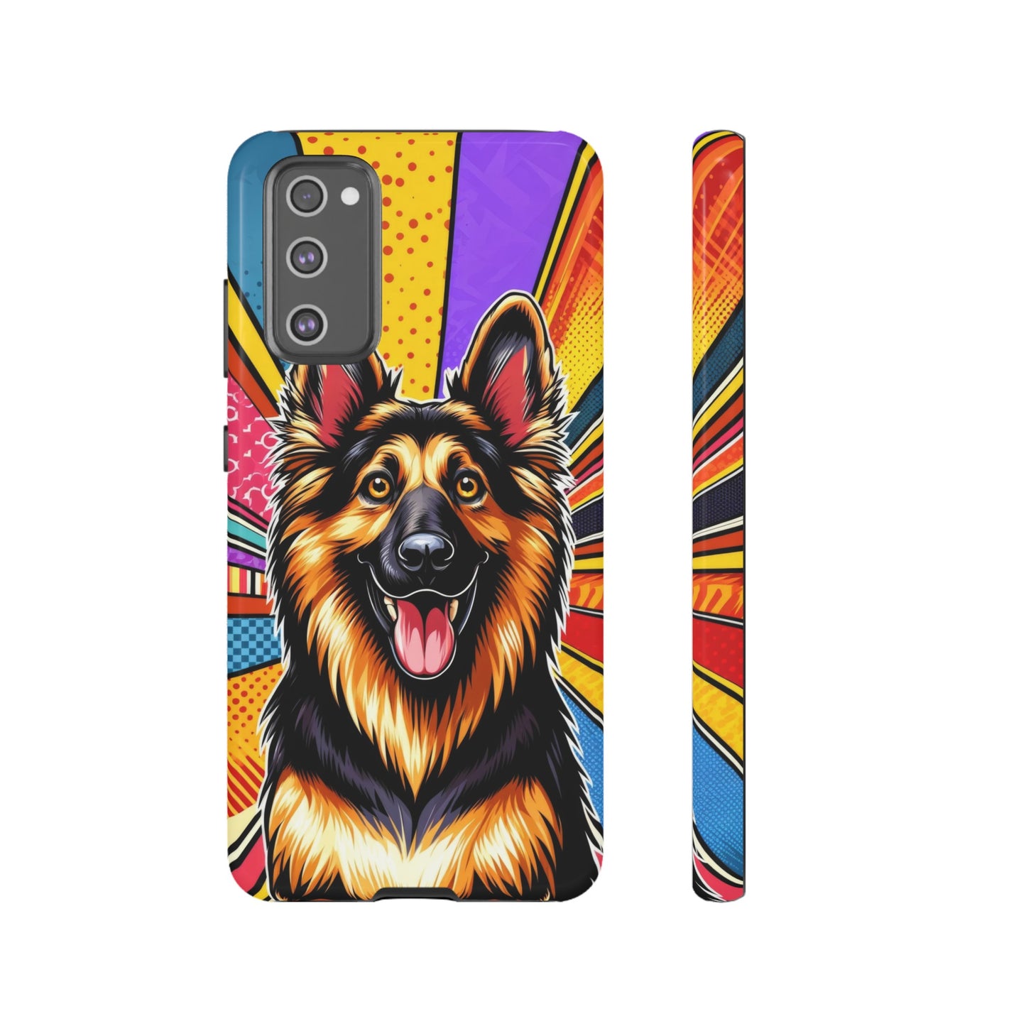 Anime style German Shepherd Phone Case