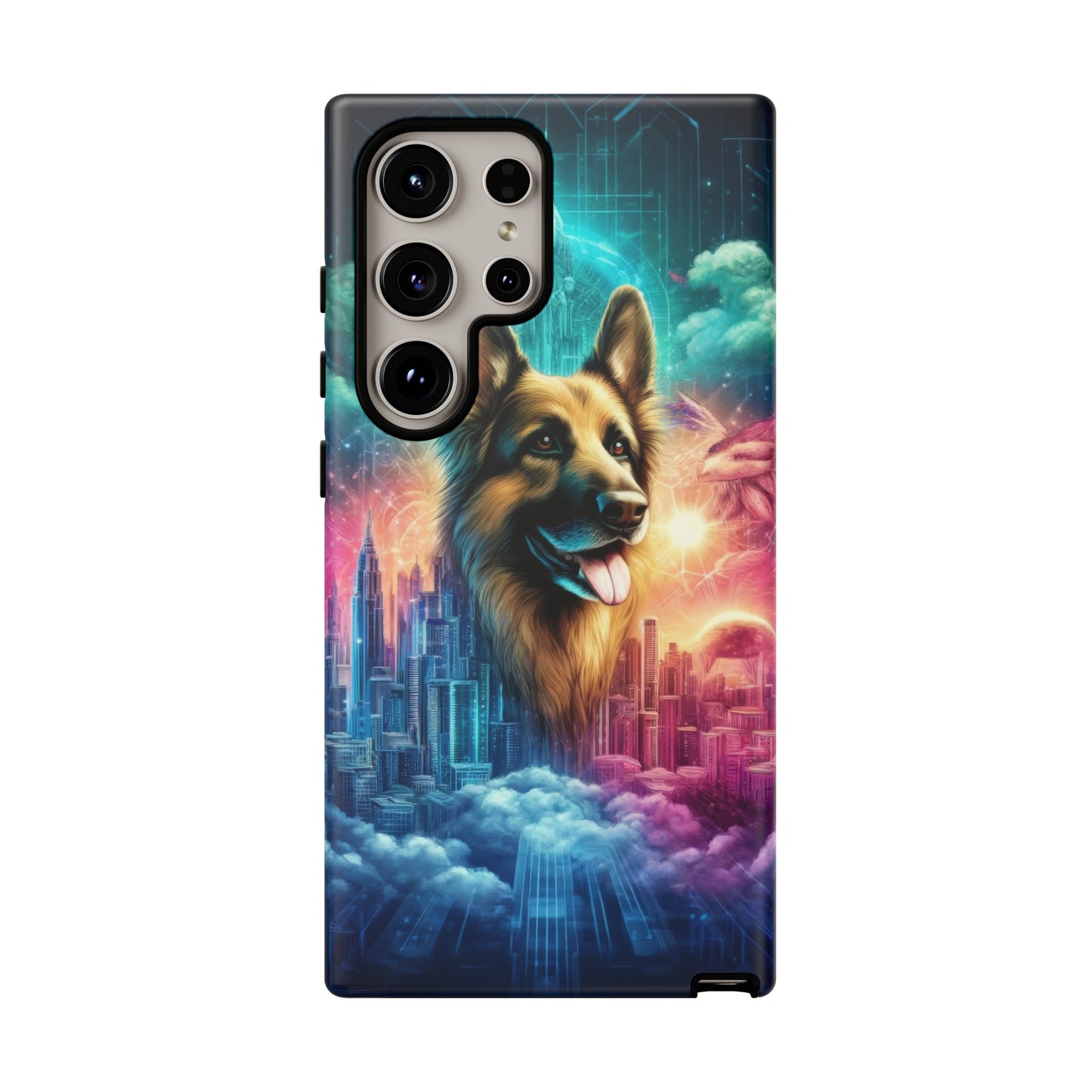 Dreamy fantasy German Shepherd Phone Case