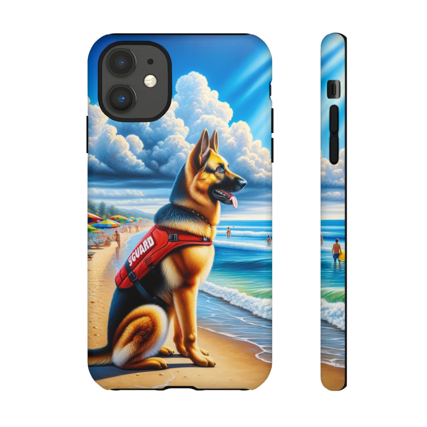 German Shepherd Lifeguard Phone Case