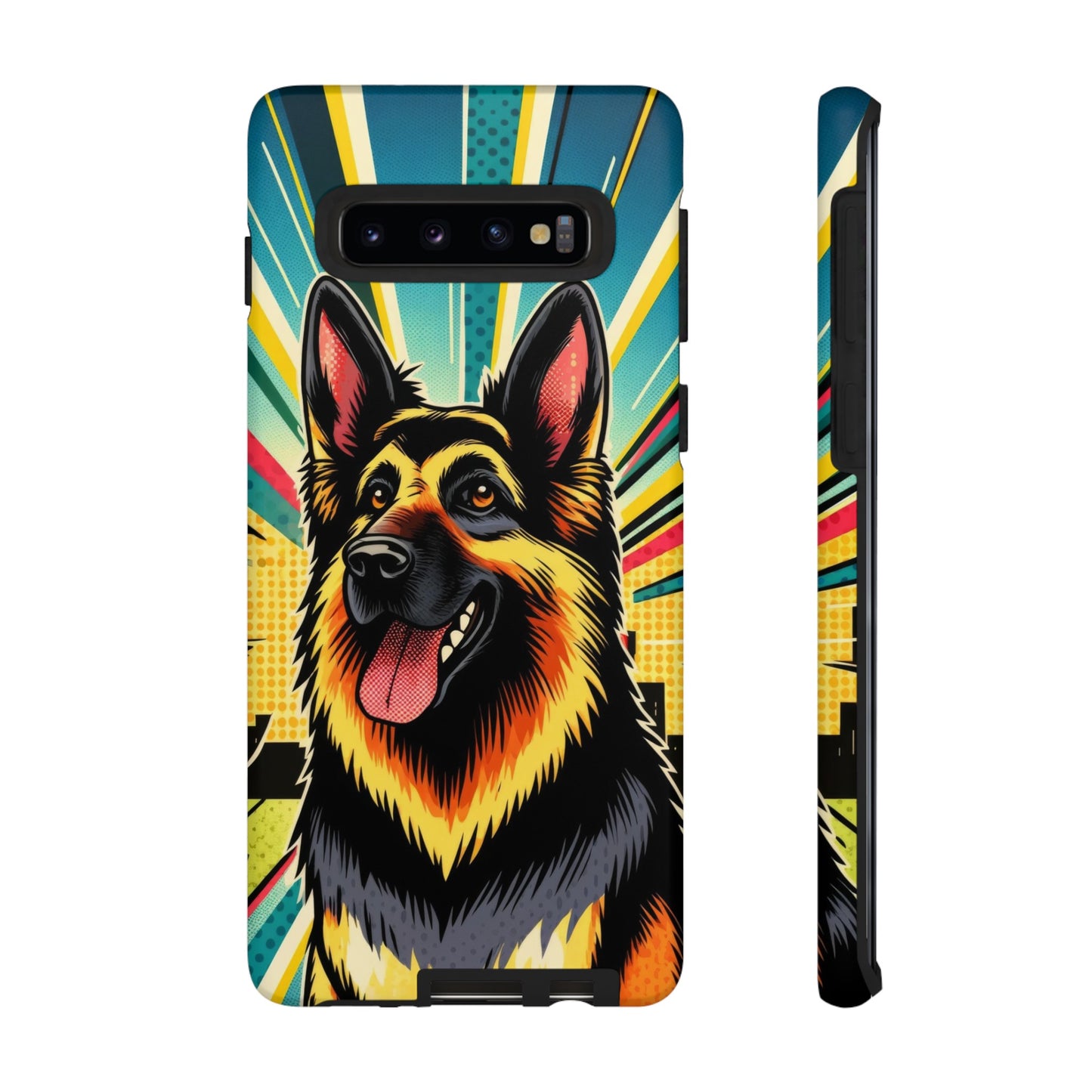 Comic style German Shepherd Phone Case