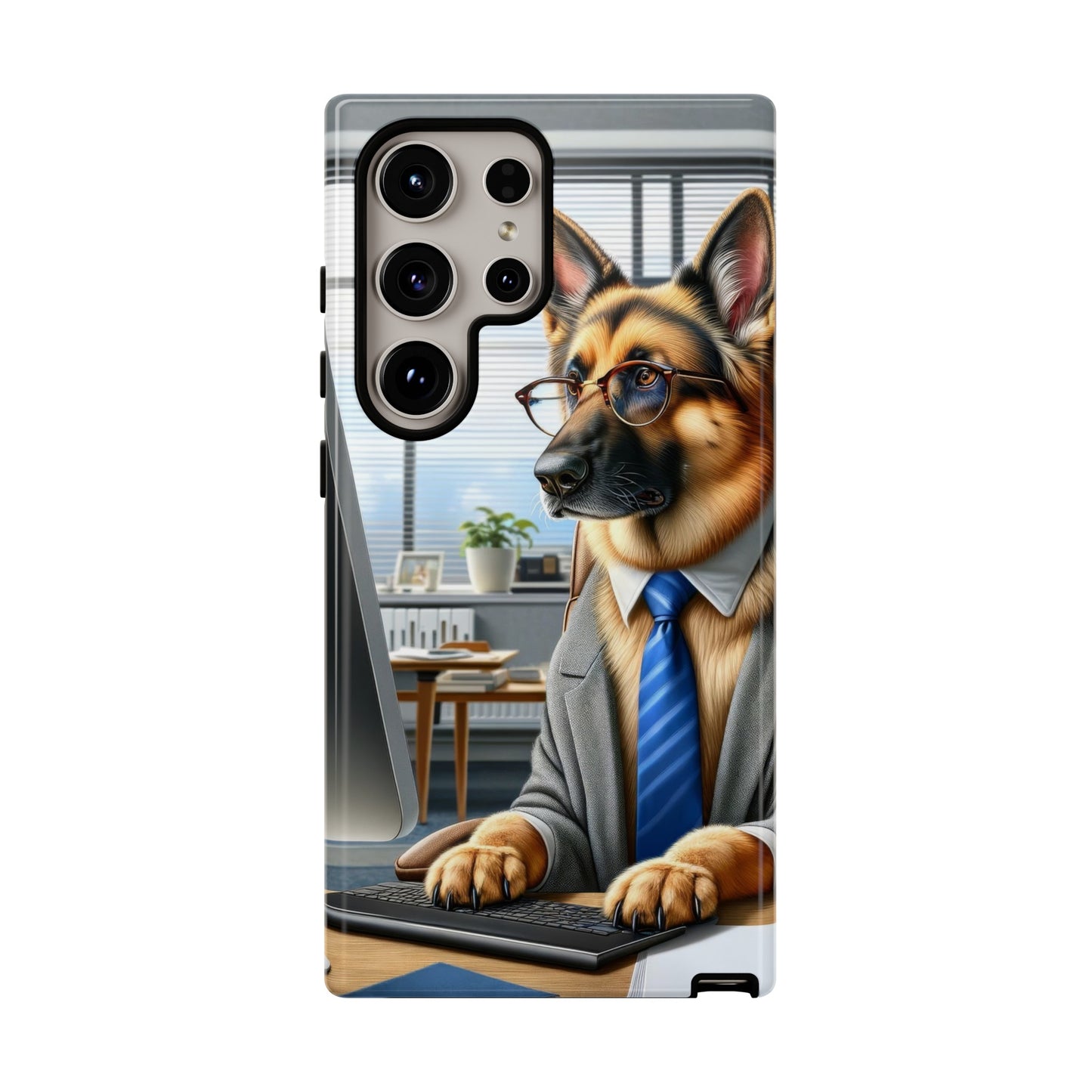 German Shepherd Working Tough Phone Case