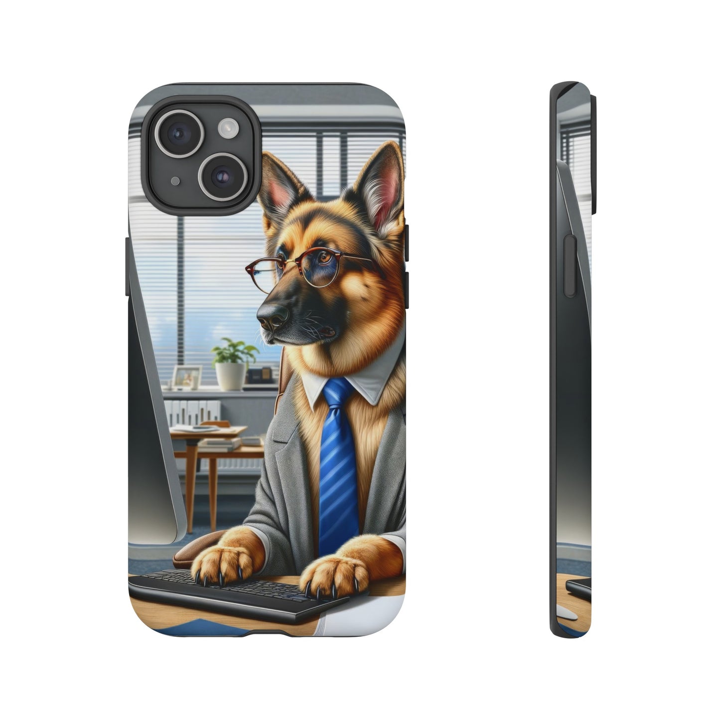 German Shepherd Working Tough Phone Case