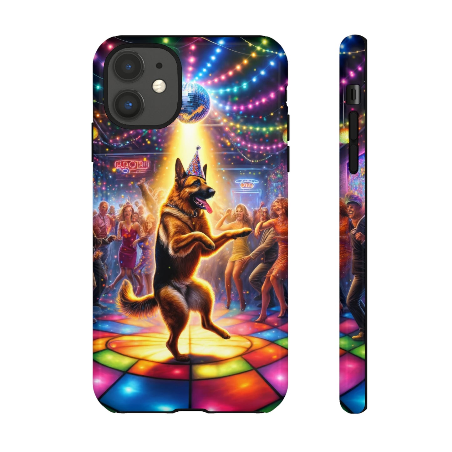 German Shepherd Dancing  Phone Case