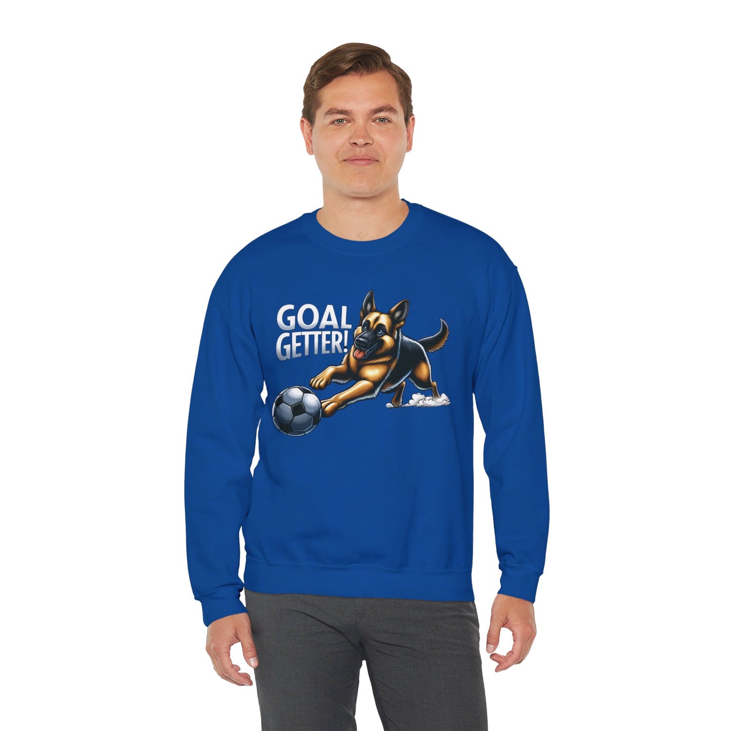 Goal Getter Sweatshirt (10 colors) (German Shepherd)