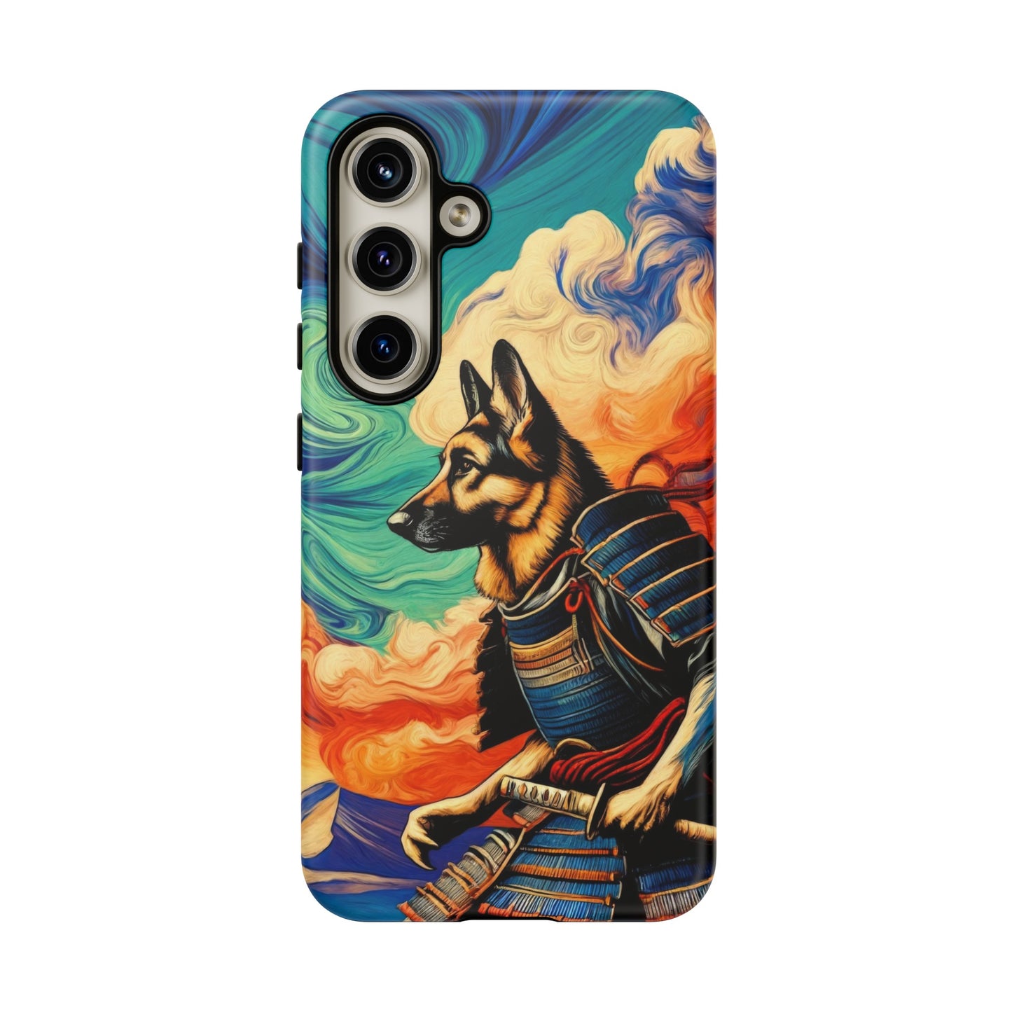 Samurai German Shepherd Phone Case