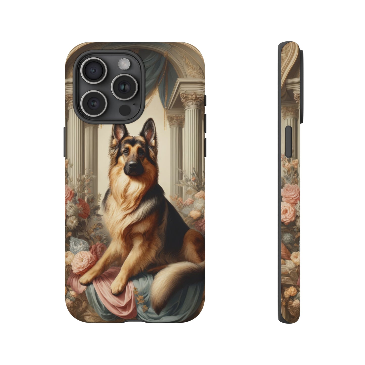 Neo-classical German Shepherd Phone Case