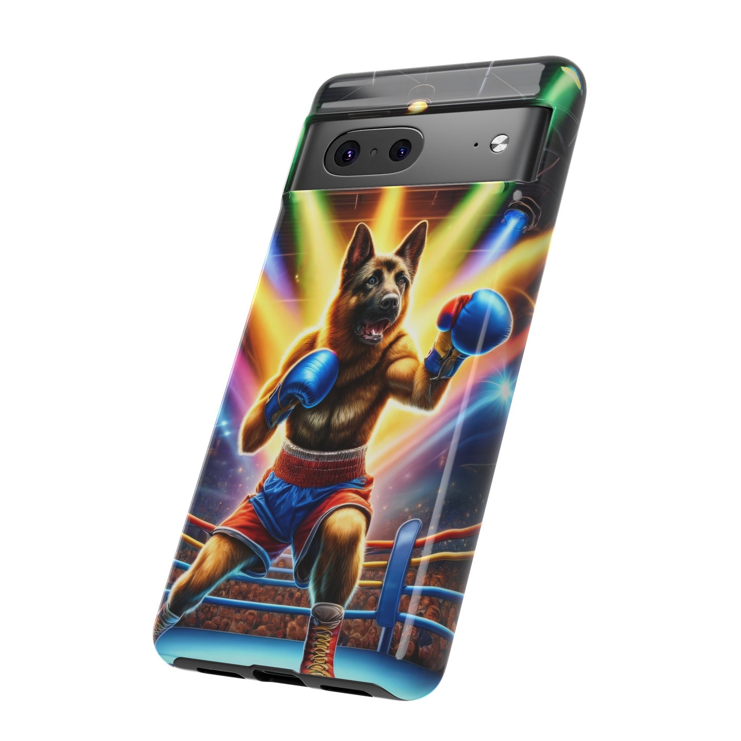 German Shepherd Boxing Phone Case