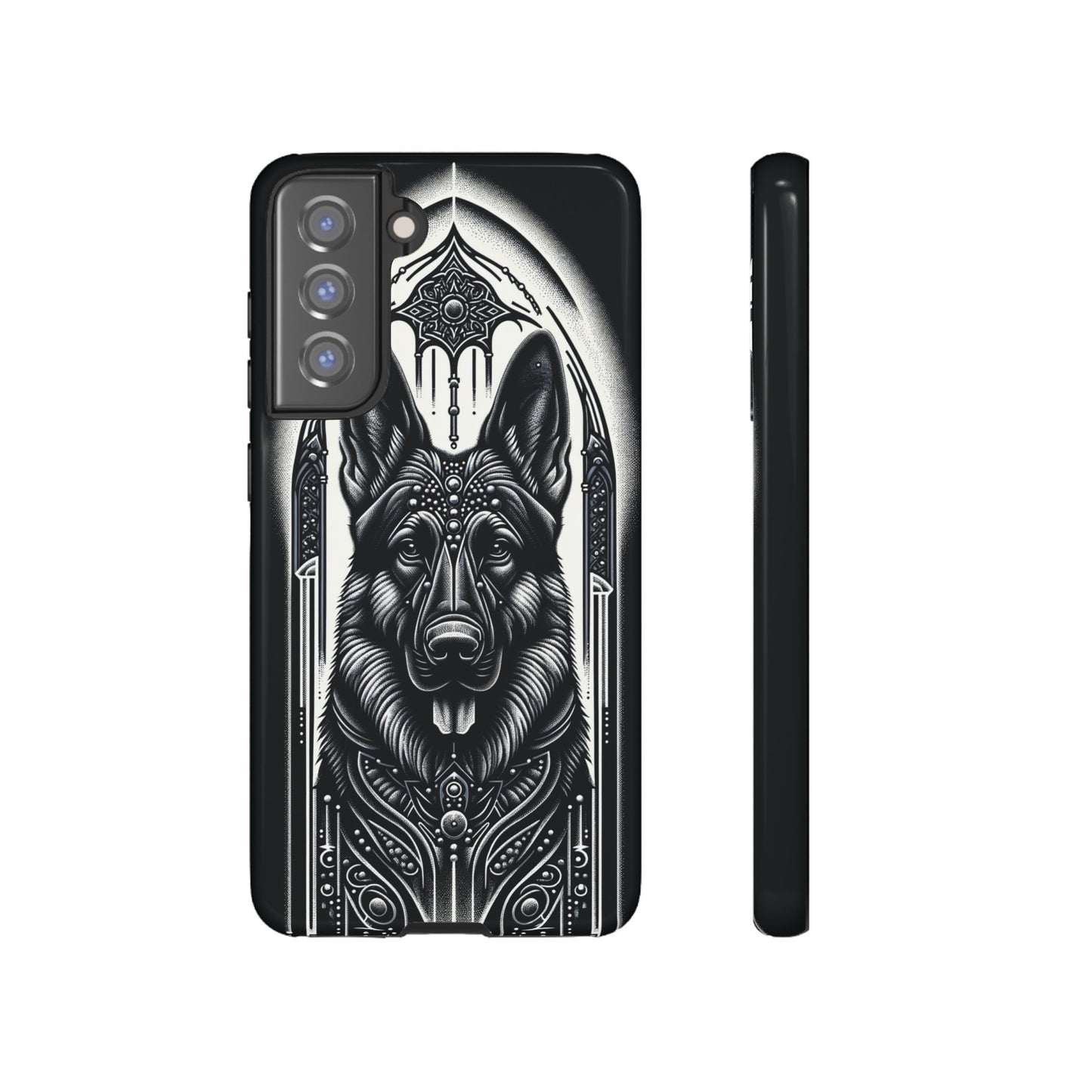 Futuristic German Shepherd Phone Case