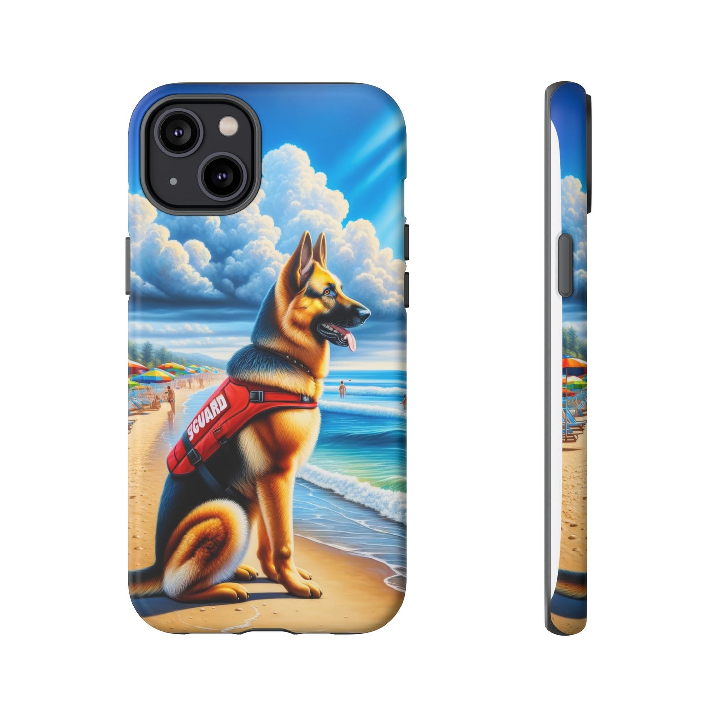 German Shepherd Lifeguard Phone Case