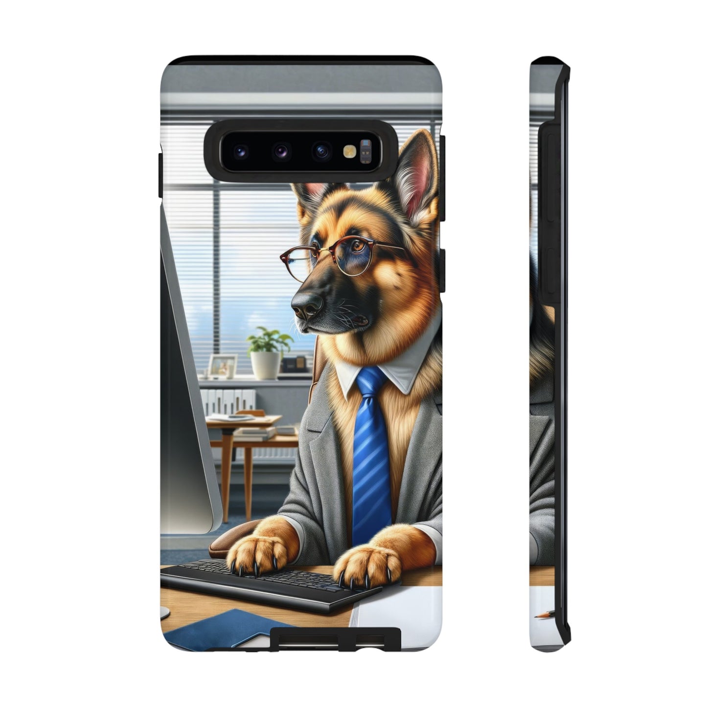 German Shepherd Working Tough Phone Case