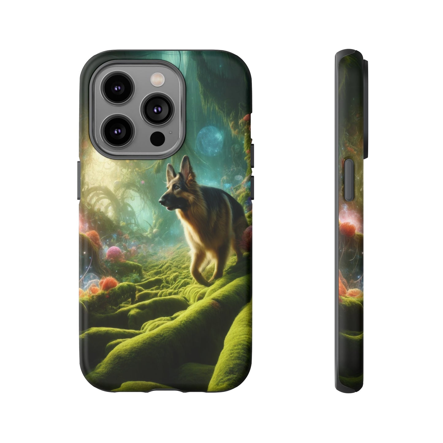 Sci-fi fantasy German Shepherd Phone Case