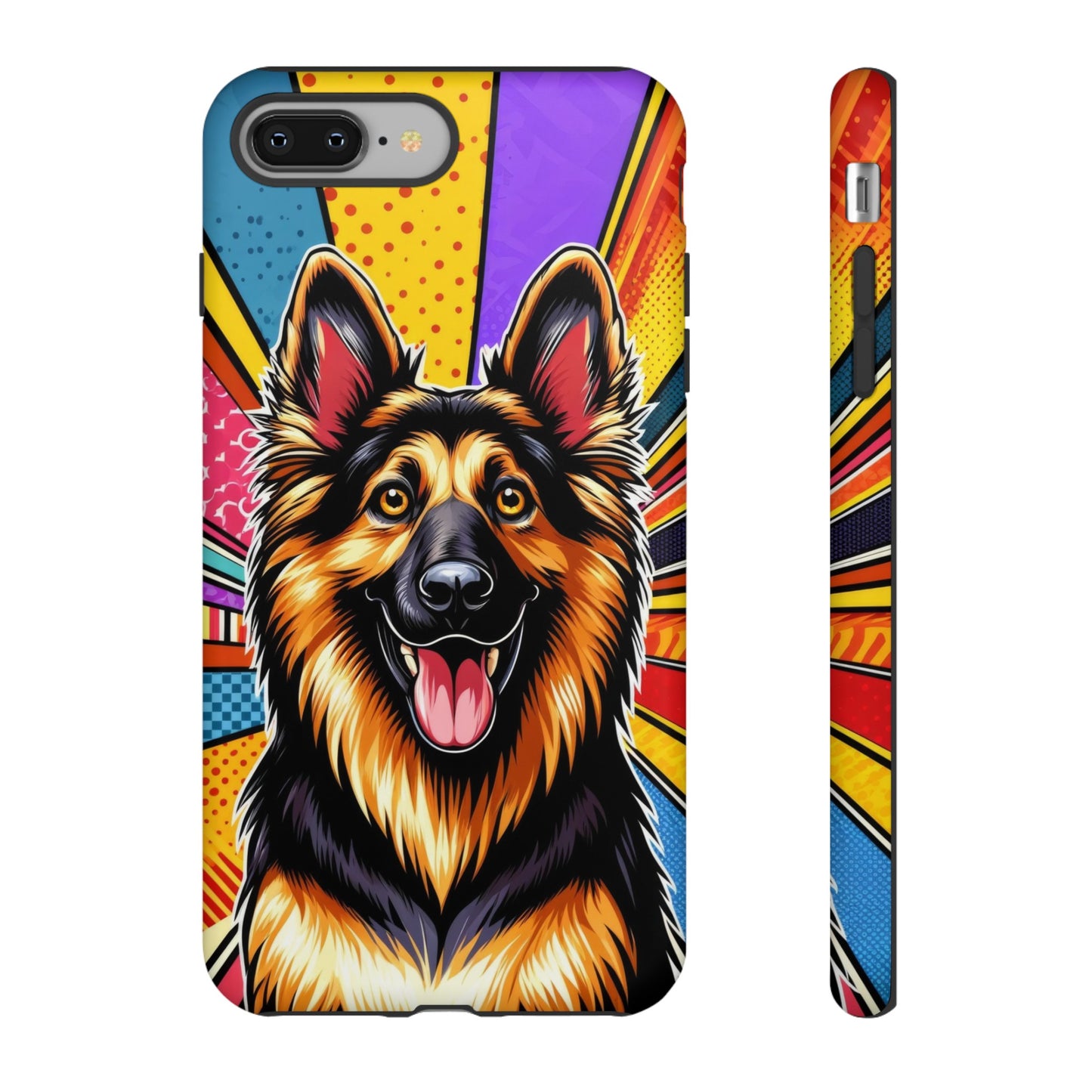 Anime style German Shepherd Phone Case