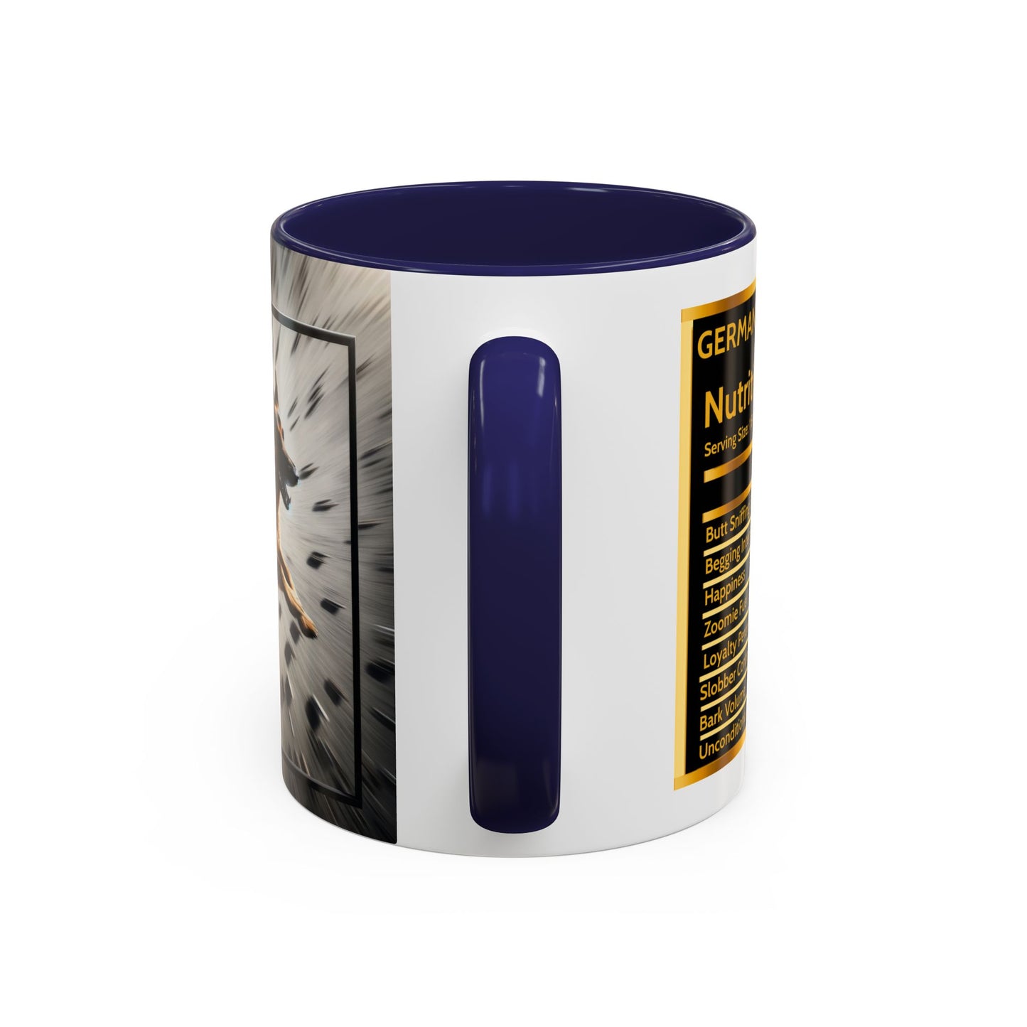 Motion blur German Shepherd Coffee Mug