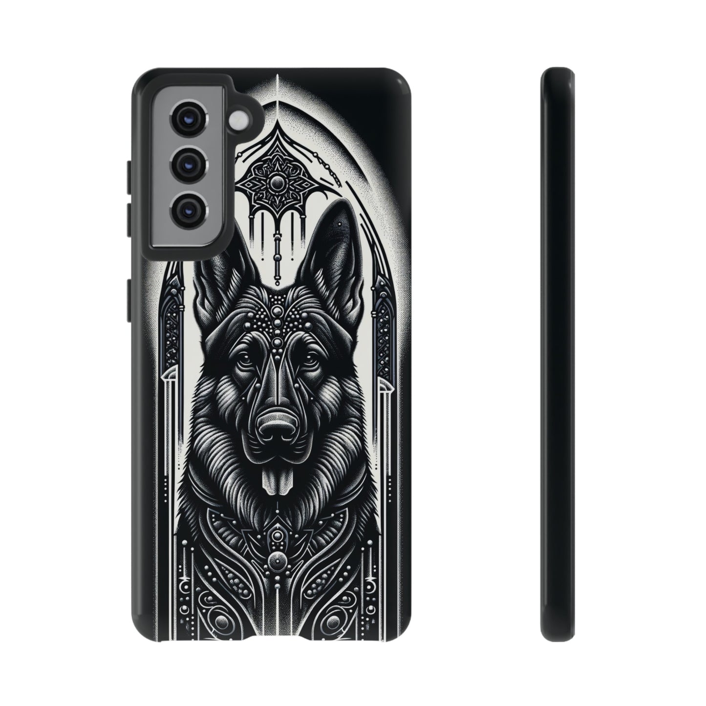 Futuristic German Shepherd Phone Case