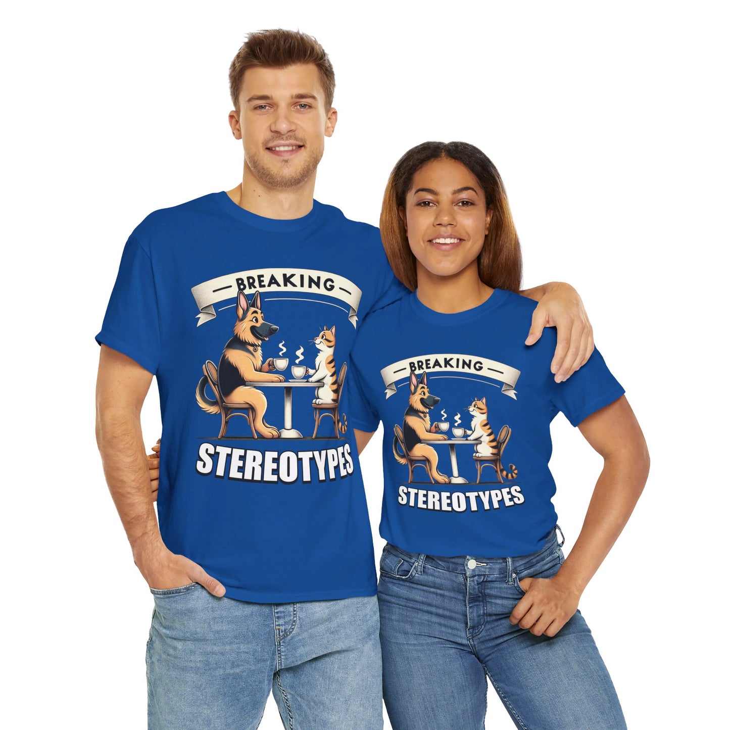 Breaking Stereotypes T-Shirt (13 colors) (German Shepherd)